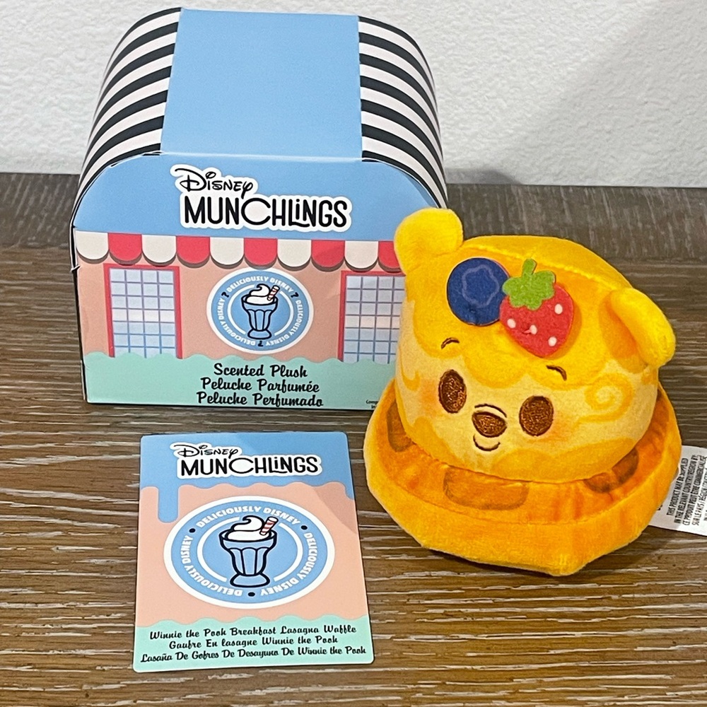 Disney Munchlings Yellow Plush Toy